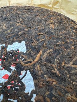 Шу Пуэр. Булань Шань. Желтый Феникс, 357 г 2016 год