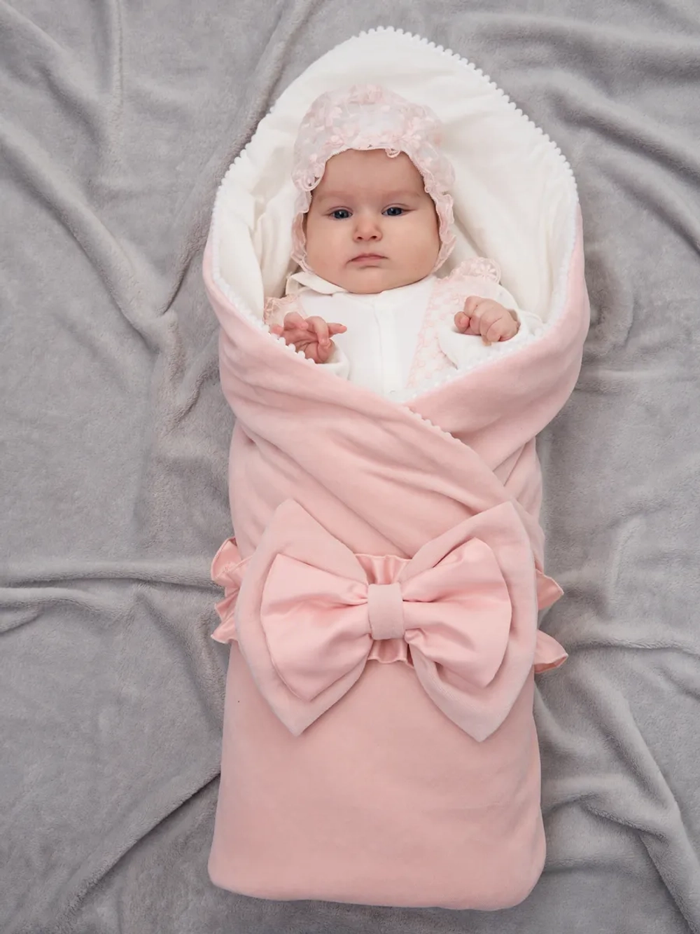 Конверт на выписку новорожденного весна