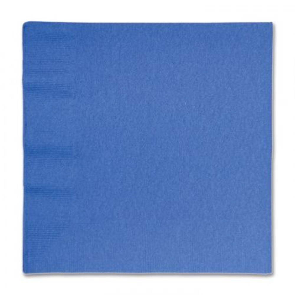 Салфетки Карибский голубой 33см 16шт.