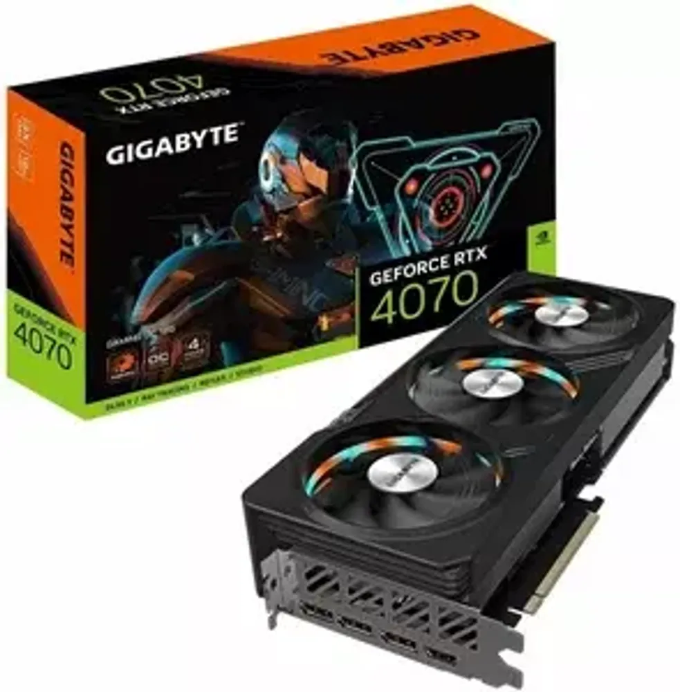 Видеокарта GIGABYTE GeForce RTX 4070 Ti GAMING OC 12GB (GV-N407TGAMING OC-12GD), Retail