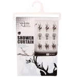 Штора для ванной EVA 180*180"Саванна» (без колец)