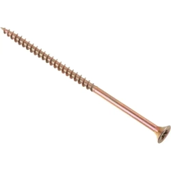 Саморез универсальный желтый 6,0 х 100 мм, 1 кг, 100 шт