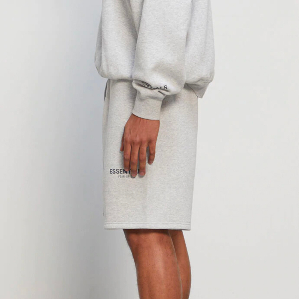 Шорты Fear of God Essentials FW20 Fleece Shorts Heather Grey, 0160250500077367