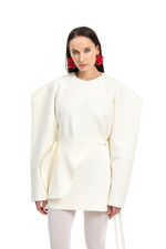 Свитшот с баской BAD GIRL Milk