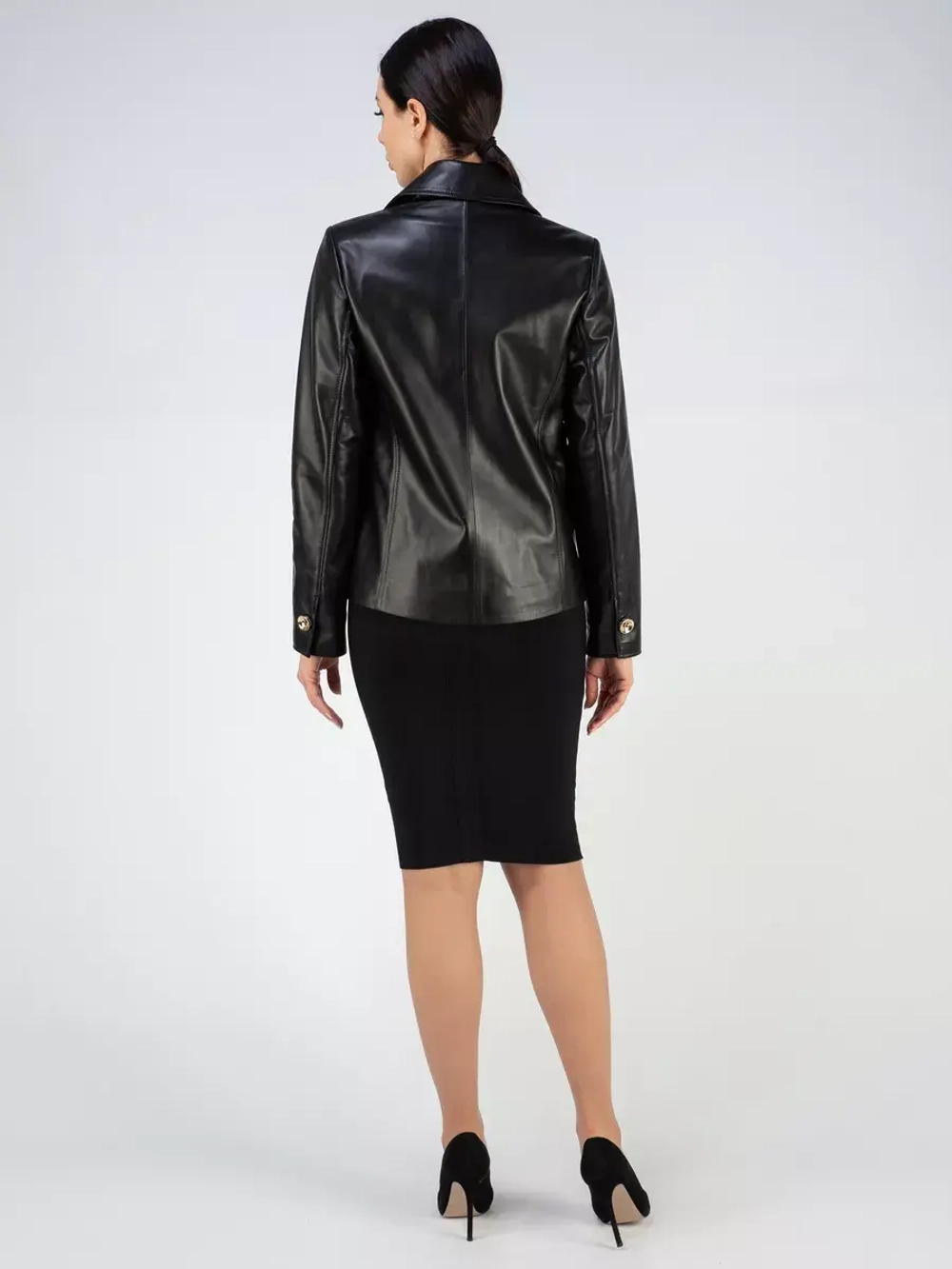 Куртка кожаная натуральная Турция блейзер