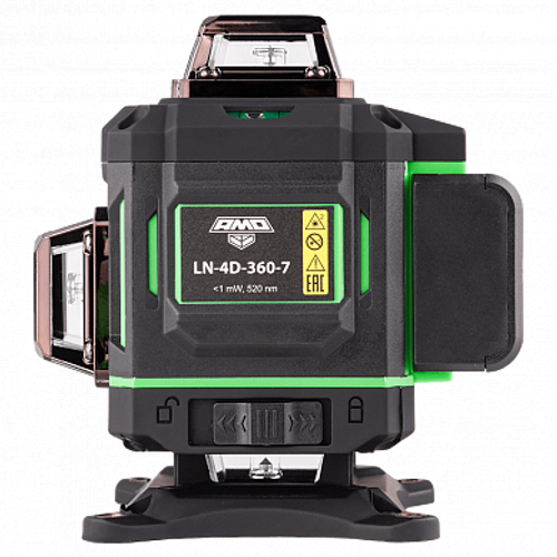 Лазерный уровень AMO LN 4D-360-7 (с зеленым лучом)