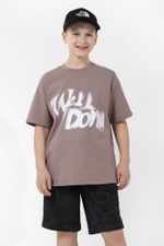 Фуфайка (футболка) для мальчика  Леон-3 Виотекс БЕЖЕВЫЙ