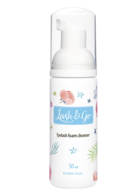 Очищающая пенка для наращенных ресниц Lash&Go "MARY" 50 мл