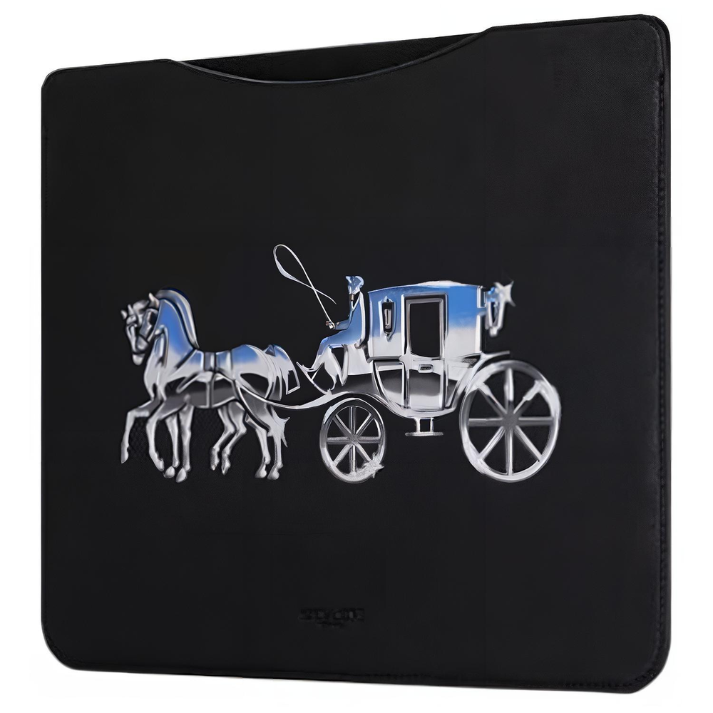 COACH Tablet Leather Briefcase Men"s Black