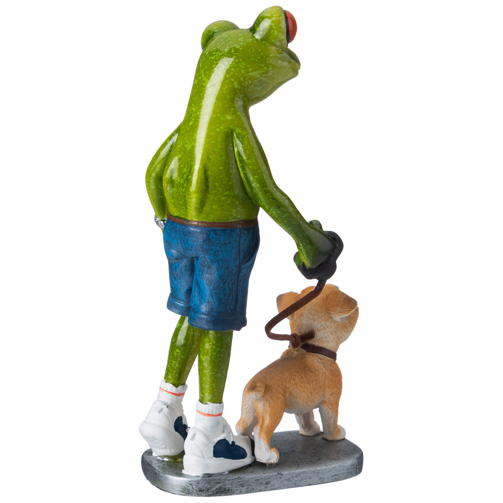 ФИГУРКА "ЛЯГУШКА" ДЕКОРАТИВНАЯ 9Х6,3Х16,5 СМ. 146-1999 Lefard