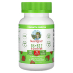 MaryRuth's, D3 и B12, жевательные конфеты, со вкусом клубники, 60 жевательных конфет