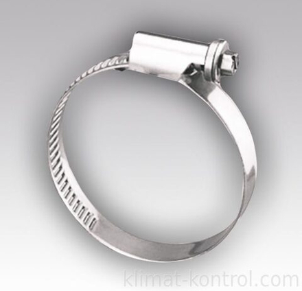 Хомут 10-16 мм, шир. 9 мм червячный ERA title=