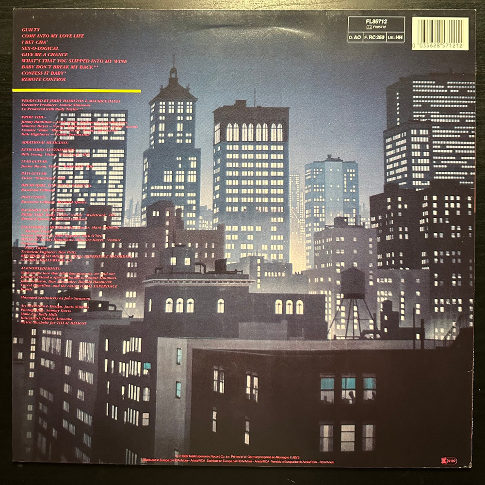 Prime Time - Confess It Baby (Германия 1985г.)