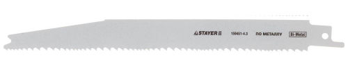 Полотно STAYER ″PROFI″ S345XF к саб эл.ножов Bi-Met,дер с гвозд,лист мет,Al проф 3-18мм,пласт,стеклопл,200/2,1-4,3мм