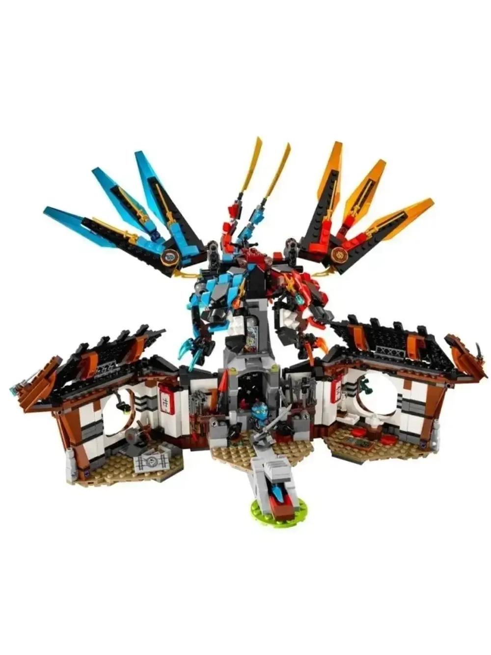 Конструктор Ниндзя Кузница Дракона 1173 детали 10584