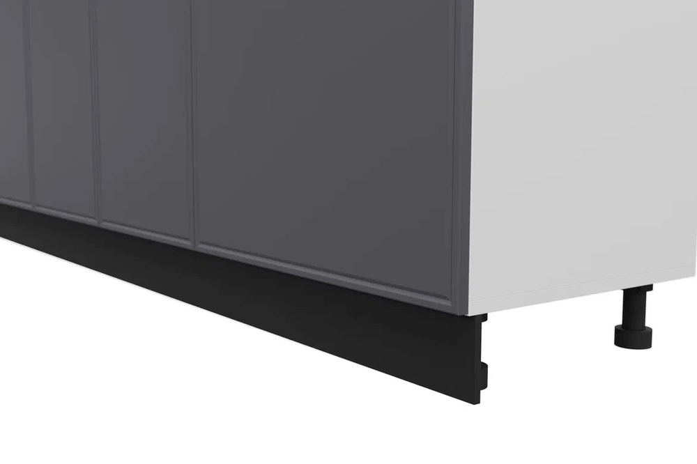 Кухонный гарнитур «Арнуво» Графит 2 м