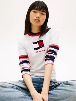 Футболка женская TOMMY JEANS TJW REG NOVELTY RING