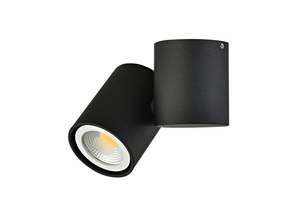 Накладной/поворотный алюминиевый светильник под сменную лампу