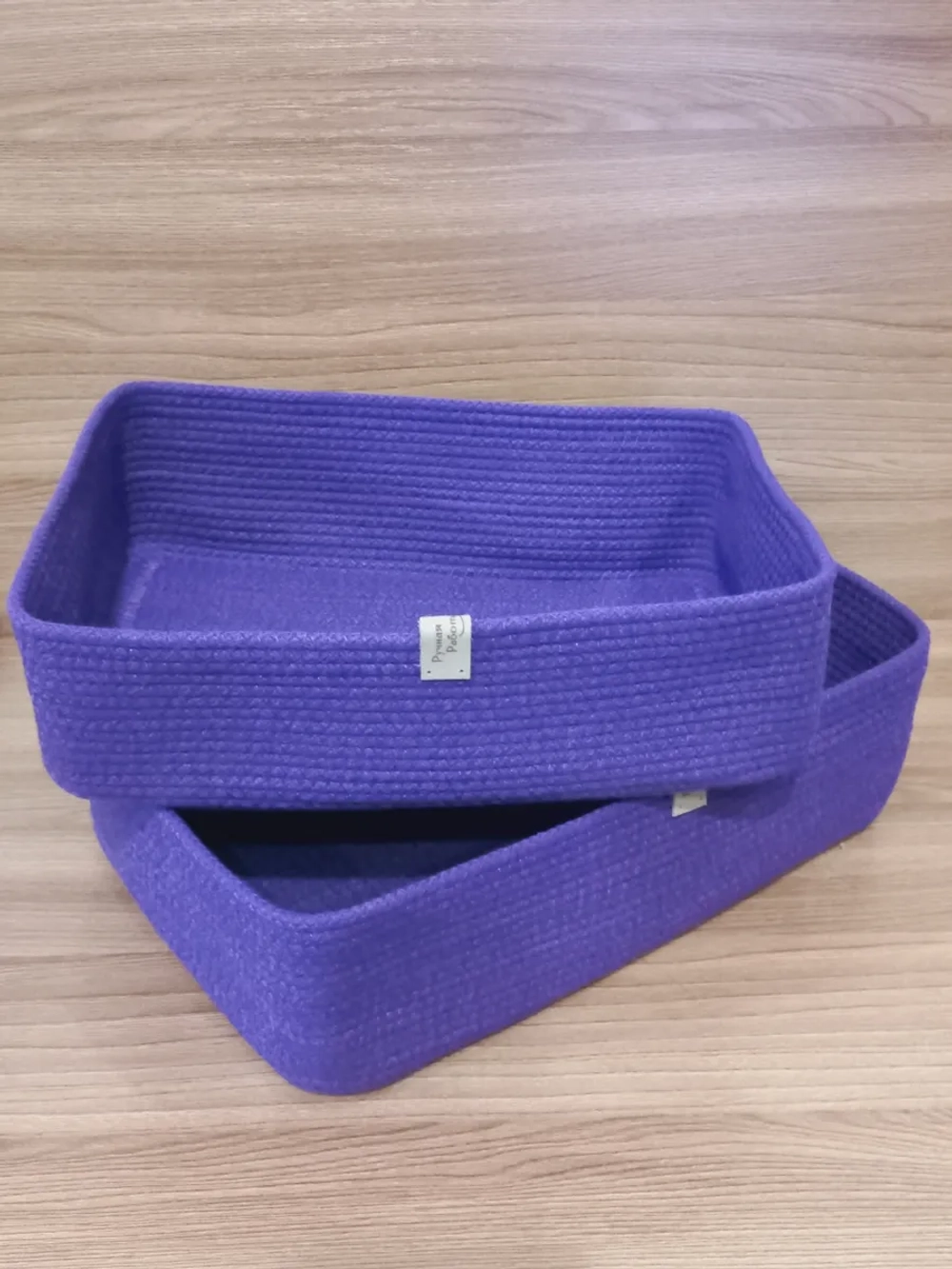 Корзина для хранения плетеная