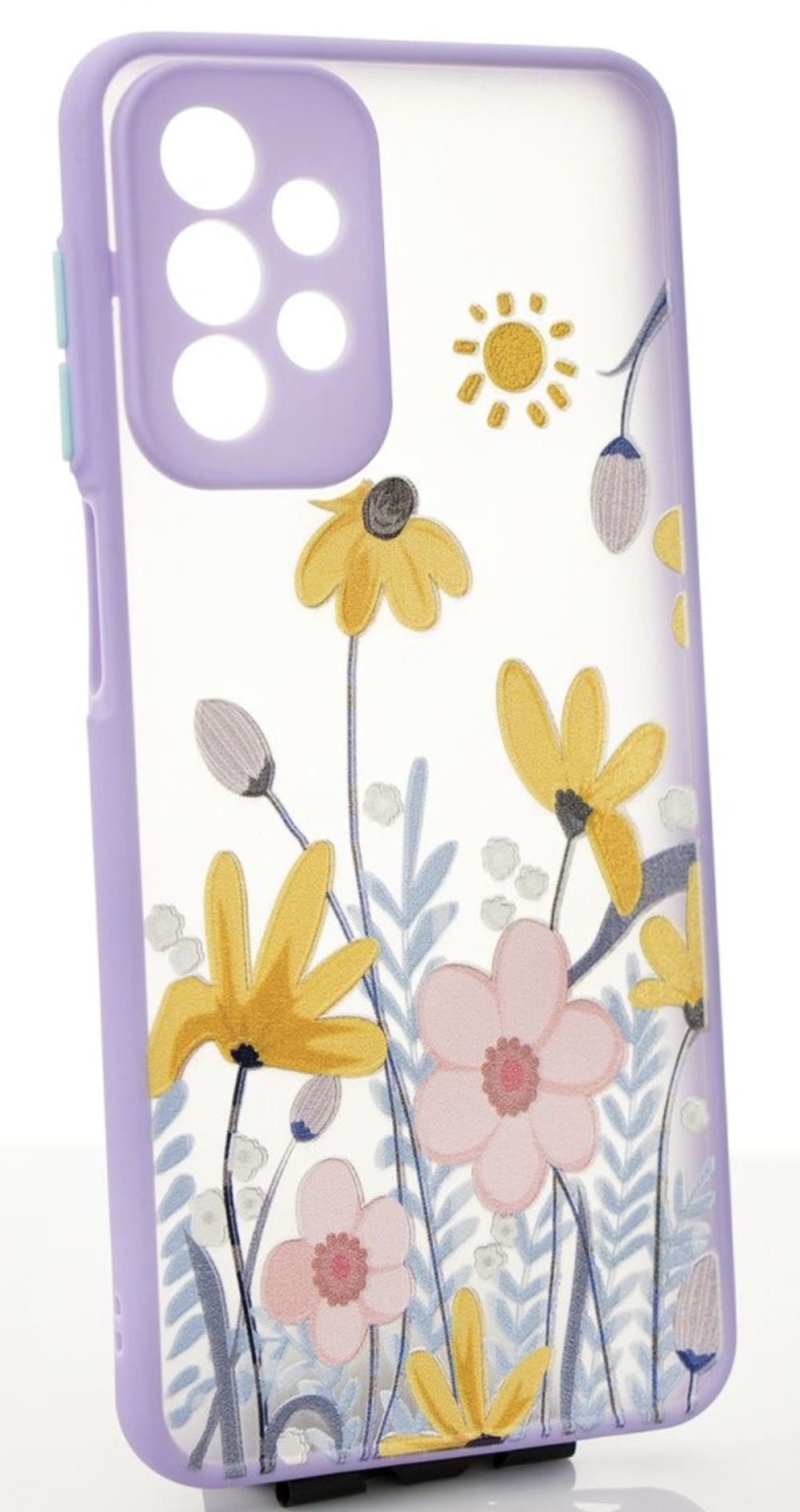 Накладка Samsung A33 силикон  MattFlowers лютики