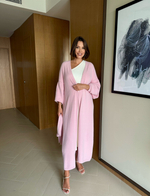 Кардиган в нежно розовом цвете