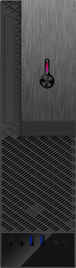 Корпус mATX Foxline FL-1001-TFX300S