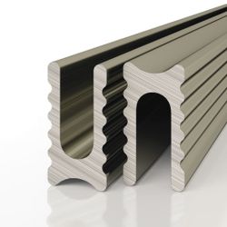 Теневой профиль разделительный анодированный бронзовый, 3000x5x10 мм