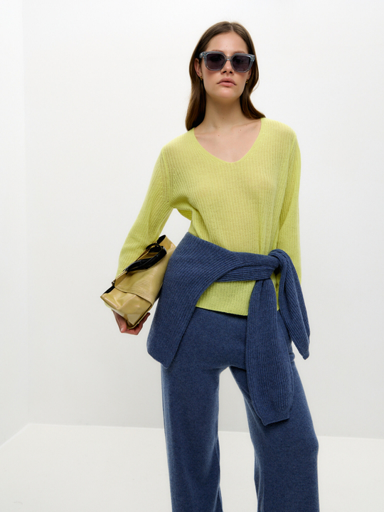 Кашемировый пуловер