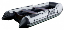 Лодка пвх riverboats (ривербот) rb - 430 (нднд) (цвет: белый/серый)