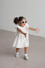 Платье из муслина «Сердечки»