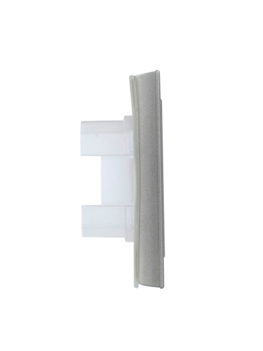 BRITE Рамка 1-местная IP44 РУ-1-БрА-44 алюминий IEK