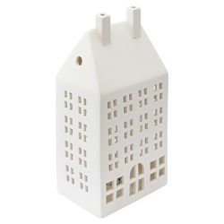 Домик из фарфора с подсветкой Aarhus из коллекции New Year Essential, 26,6 см