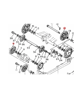 Опорный каток для снегоходов 87M473200000