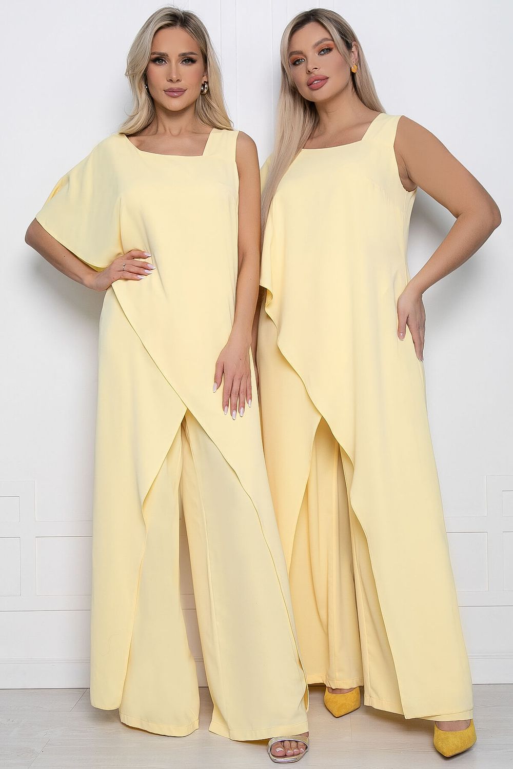 Костюм Вечер в Сан-Ремо желтый К10137 LT Collection (Акция)