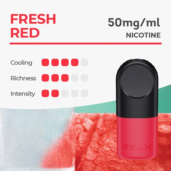 Купить Сменный картридж RelX Pro 1.9 ml - Fresh Red 5% (2шт)