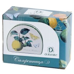Салфетница " " 10,5х4х8см (керамика) (подарочная упаковка)