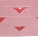 Корзинка для хранения с ручками «ЛЕРБЕРГ», цвет пудровая роза, 26.5*18*17см