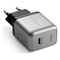 Сетевое зарядное устройство Satechi 20W USB-C PD Wall charger 1xUSB Type-C (PD) (ST-UC20WCM-EU) серый