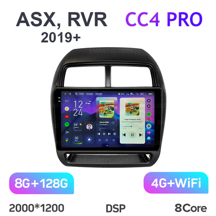 Teyes CC4 Pro 9" для Mitsubishi ASX, RVR 2019+