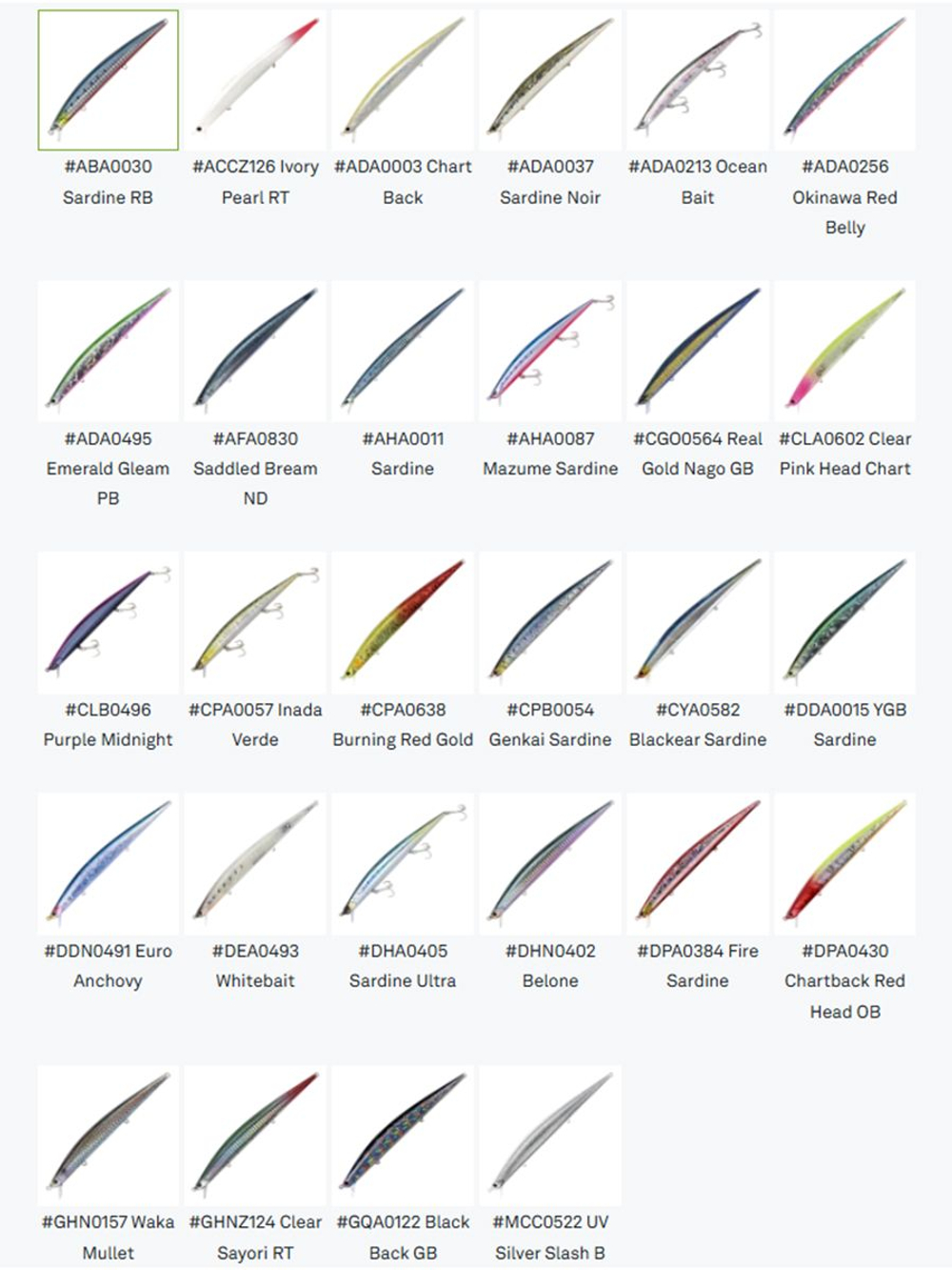 Воблер DUO Tide Minnow Slim 175 Flyer, DHA0405 Sardine Ultra, 175 мм, 29 г, тонущий, минноу