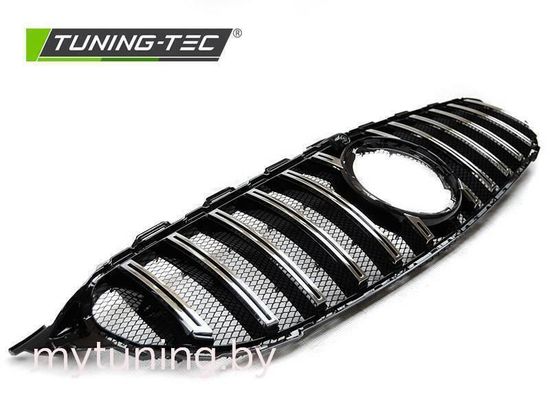 Решетка радиатора SPORT BLACK CHROME для MERCEDES W205 18-