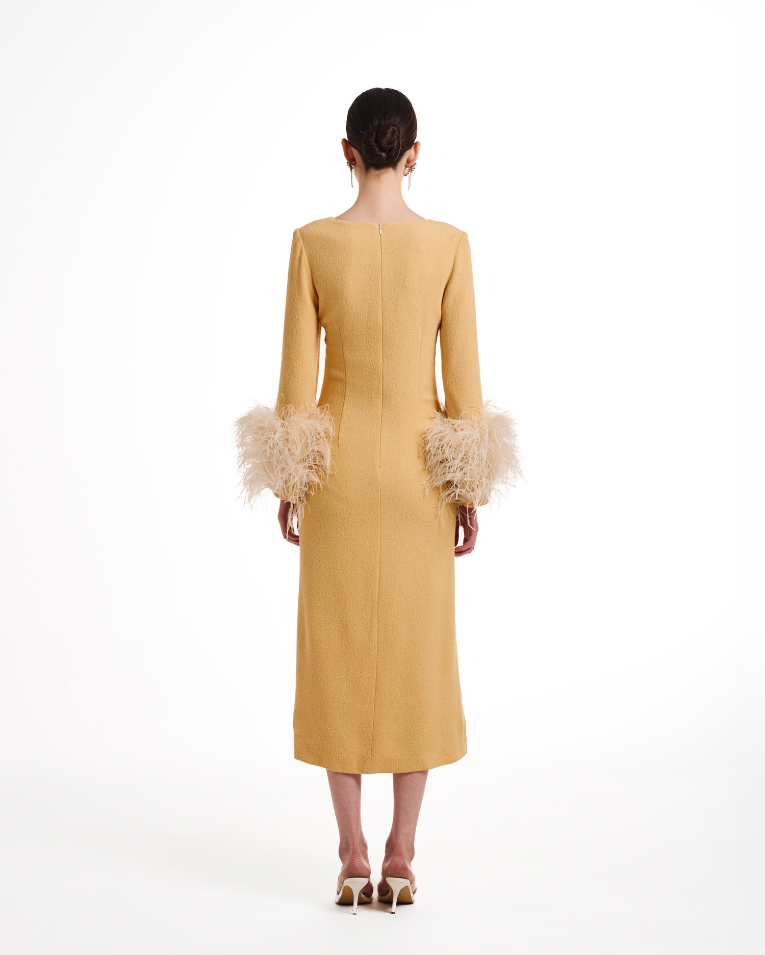 Платье желтое Bohemia