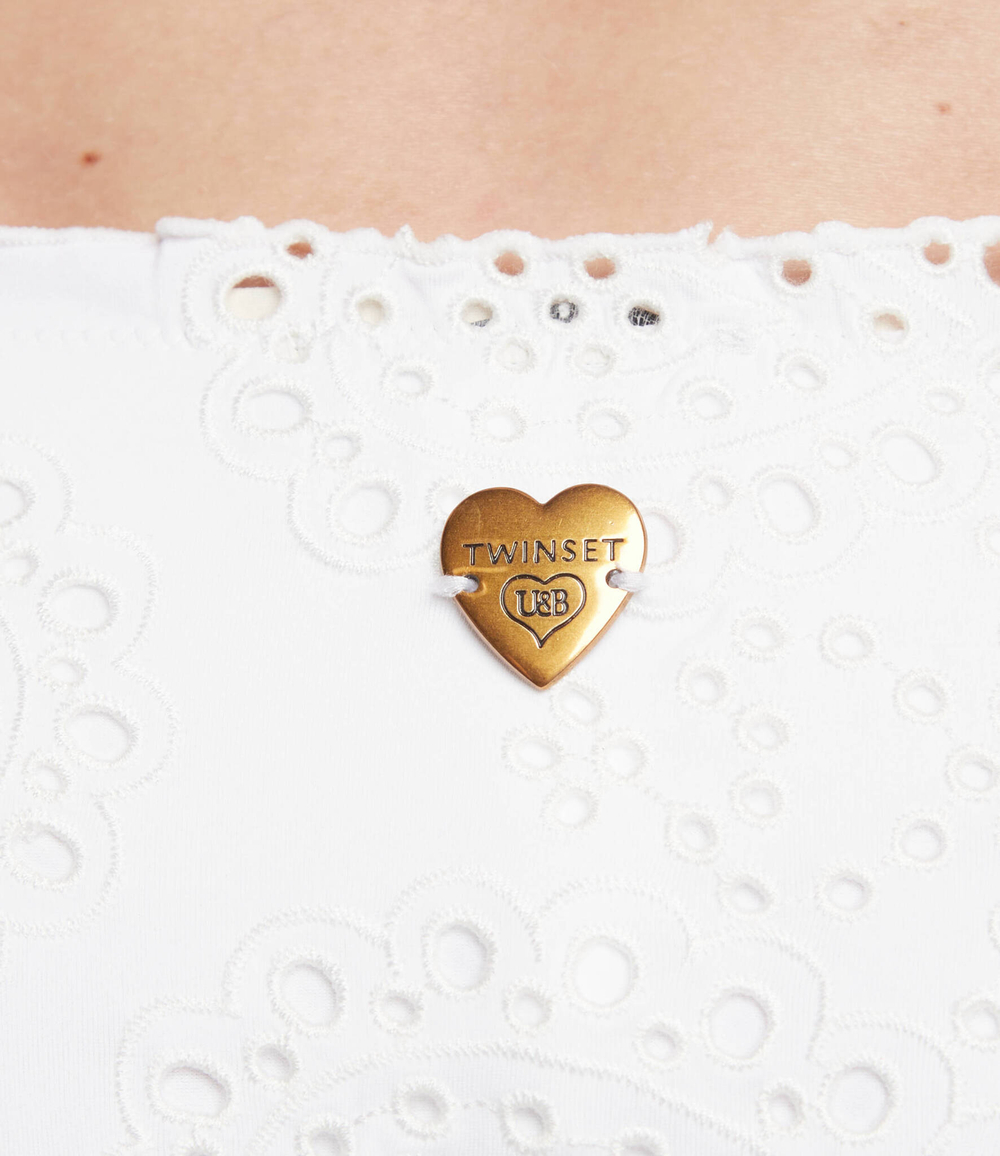 Трусики бикини Twinset U&amp;B - белый(221LMMJ88)