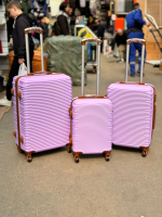 Большой чемодан Bon-Voyage Model One, Лиловый, L-