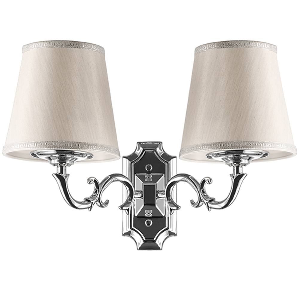 779524 Бра ENGENUO 2х40W E14 ХРОМ