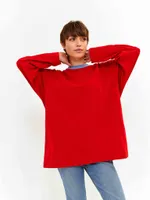 Лонгслив Toccotwo Blue neck Красный