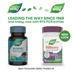 Nature's Way, черника, стандартизированный экстракт, 60 веганских капсул