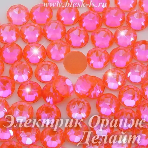 Стразы Solvo холодной фиксации, Электрик Оранж Делайт