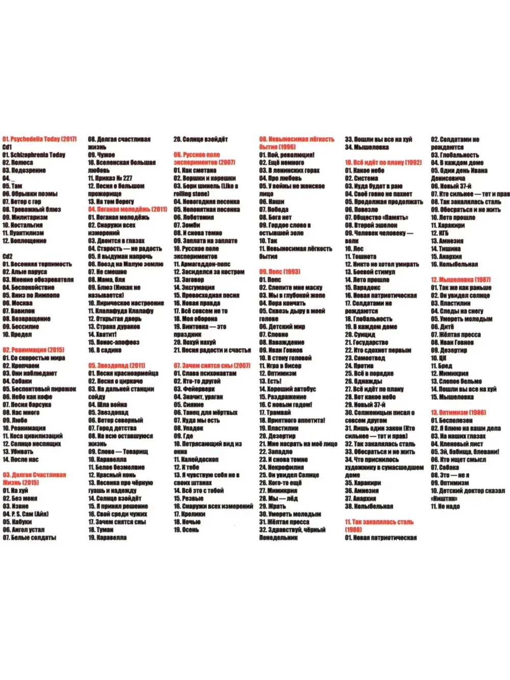 Грожданская Оборона (MP3 Флешка)