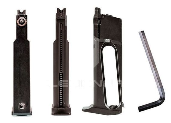 ПНЕВМАТИЧЕСКИЙ ПИСТОЛЕТ GLETCHER PM 1951, МАКАРОВ BLOWBACK